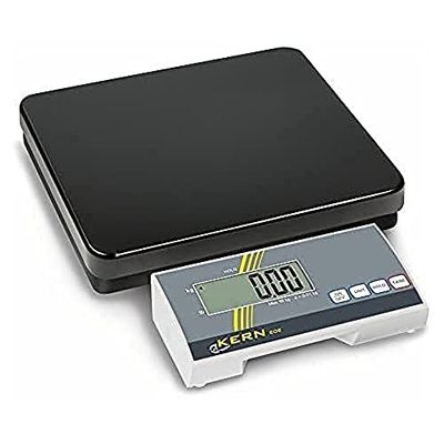 Balanza de plataforma de Allround [Kern EOE 10 K de 3] con Top Relación calidad-precio, rango de pesaje [Max]: 15 kg, Lectura [D]: 5 g, placa de pesaje: Alto 315 x 305 x 65 mm (metal lacado)