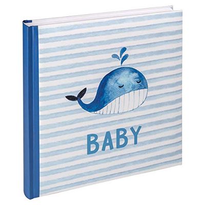 walther Design Photo Album Blue 28 x 30,5 cm Baby Album, Baby Sam UK-183-L