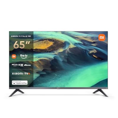 Xiaomi TV F Pro 65 2026, 65 Pollici (165 cm), QLED 4K UHD, Smart TV, Fire TV, HDR10+, Modalità Game Boost a 120Hz, MEMC, Controllo vocale con Alexa, 2GB+32GB, Compatibile con Apple AirPlay, TV+
