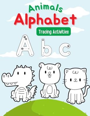 Animals Alphabet Coloring and Tracing Activities