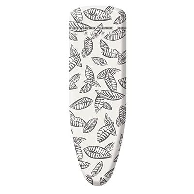 Leifheit Capa Perfect Steam Air Board Express L/Universal, capa acolchoada com perfuração especial para tábuas de até 140 x 45 cm, capa ajustável com cordão elástico, multicolorido