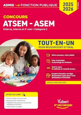 ATSEM-ASEM Externe, interne et 3e voie, Catégorie C: Tout-en-un