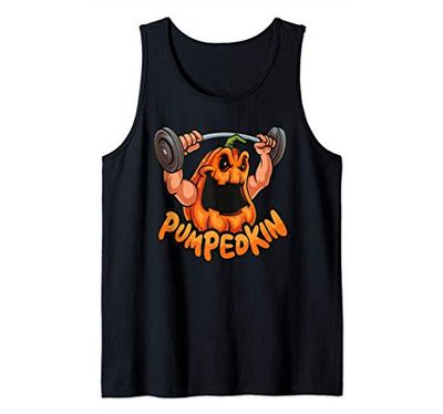 Pumpedkin, Palestra divertente, Allenamento, Halloween Zucca Canotta