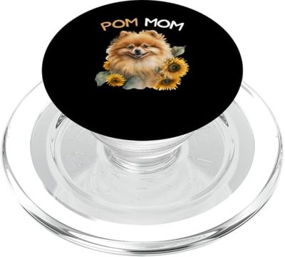 Pom mamá pomerania mamá PopSockets PopGrip para MagSafe