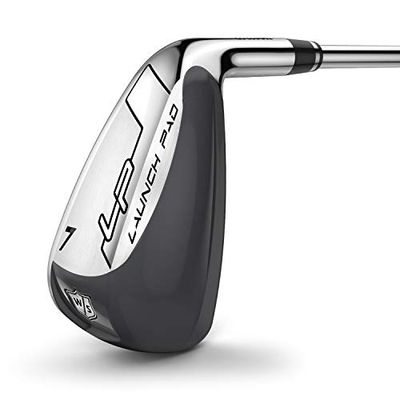 Wilson WGR1960004A Golfklubba Män W/S Launch Pad Irons 4, A-Flex, Högerhand, Stål