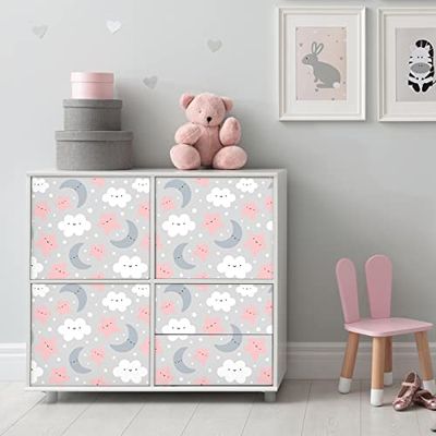Pegatinas para muebles infantiles, autoadhesivas, para habitación infantil y bebé, 40 x 60 cm