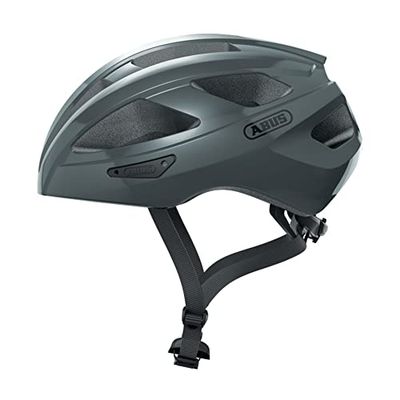 ABUS Casque de vélo de course Macator - Casque de vélo sportif pour débutants - aussi pour porteurs de tresses - pour hommes et femmes