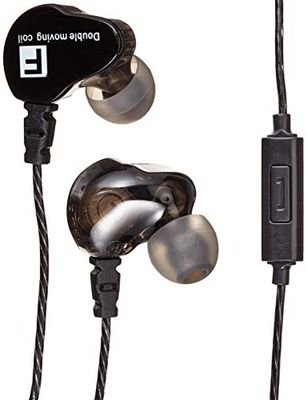 Hq Metal koptelefoon voor Xiaomi Redmi 7 smartphone met microfoon, handsfree inrichting, hoogwaardig, universele stekker, zwart