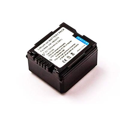 AGI ersättande batteri kompatibel med Panasonic HDC-HD20
