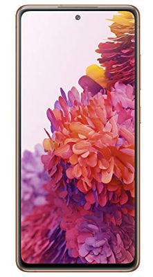 Samsung Smartphone Galaxy S20 FE con Pantalla Infinity-O FHD+ de 6,5 Pulgadas, 6 GB de RAM y 128 GB de Memoria Interna Ampliable, Batería de 4500 mAh y Carga rápida Naranja (Version ES)