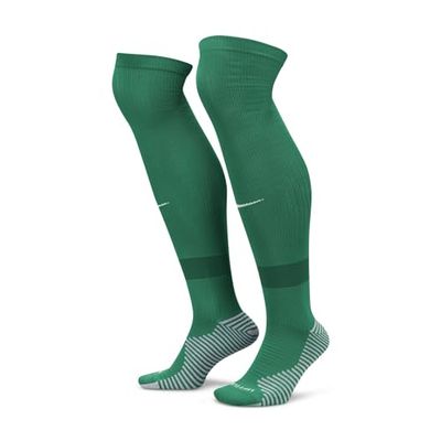 Nike Unisex strumpor U Nk Strike Kh - Wc22 Team, Pine Green/Gorge Green/Svart/Vit, FQ8253-302, L
