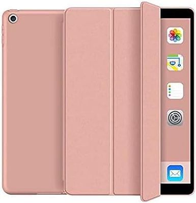 Tech-Protect SmartCase, vikbart fodral, skyddsfodral med stativfunktion, magnetiskt fodral, kompatibelt med Apple iPad 10.2 2019/2020/2021, rosa guld