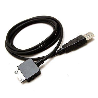 System-S Câble USB - Câble de données et de charge pour Microsoft Zune 4 Go / 8 Go / 16 Go / 30 Go / 80 Go / 120 Go