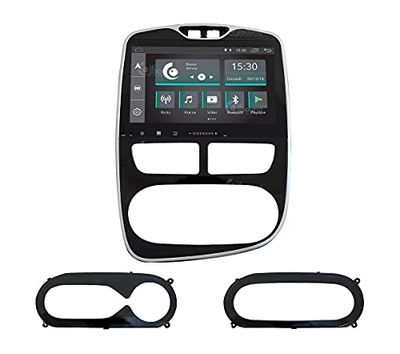 Op maat gemaakte autoradio voor Renault Clio Android GPS Bluetooth WiFi Dab USB Full HD Touchscreen Display 10" Easyconnect