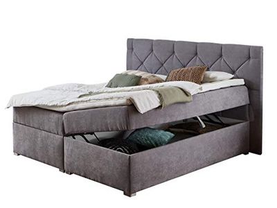 Atlantic Home Collection XXL Cama con Base integrada y almacenaje