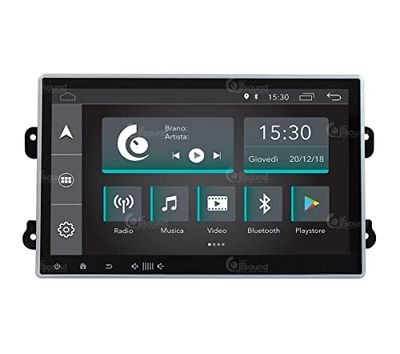 Costum Fit Bilradio för Ducato 8 2021-22 Android GPS Bluetooth WiFi USB Full HD Touchscreen Display 10.1" Easyconnect