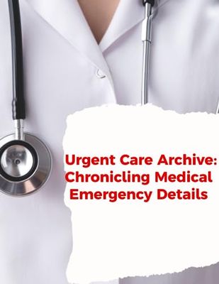 Urgent Care Archive: Chronicling Medical Emergency Details: Patient Profiles Personal Details and Medical History Medical Emergency Information log book 120 pages