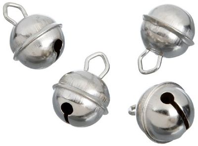 KnorrPrandell 8605491 metalen belletje, diameter 17 mm, zilverkleurig