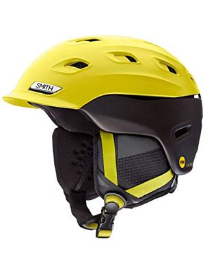 Smith Vantage MIPS Skihelm voor heren, mat, Citron Black, S (51-55)