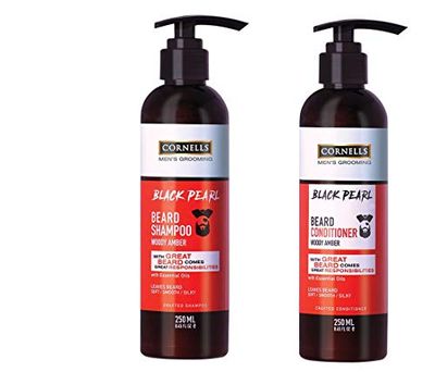 CORNELLS Woody Amber Beard Shampoo, 250ml