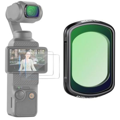 NEEWER Filtro magnetico Black Diffusion 1/4 compatibile con DJI OSMO Pocket 3, filtri effetto cinematografico Dreamy con telaio ultra sottile e vetro ottico HD multi rivestito, Accessori Action Cam