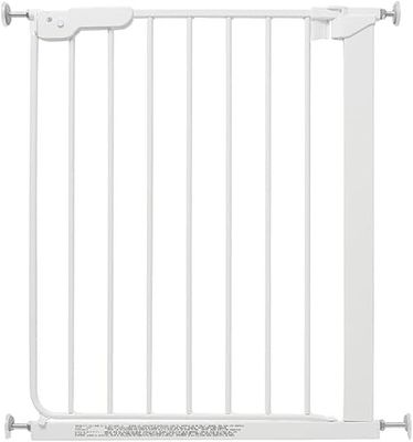 Bettacare Super Narrow Pet Gate, White, 60.5cm - 66.5cm, Extra Narrow Dog Gate, Safety Barrier for Puppies and Pets