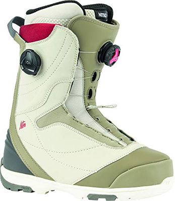 Nitro Snowboards Damskie buty Cypress BOA DUAL '20 All Mountain Freestyle system szybkiego sznurowania łódka snowboardowa