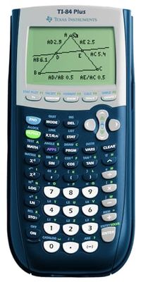 ACCO TI-84 Plus Texas Instruments Calculatrice Graphique, Noir