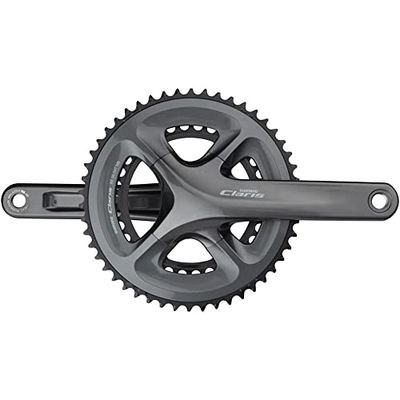 SHIMANO Claris 8-växlad vägcykel vevsats – FC-R2000 (170 mm 50 x 34T W/O BB)