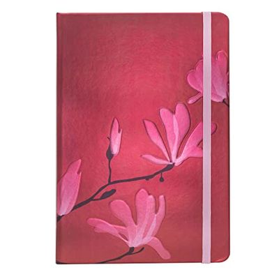 Idena 13888 - Agenda 2023, rouge magnolia, 90 x 140 mm, 176 pages, 1 semaine sur 1 page, agenda