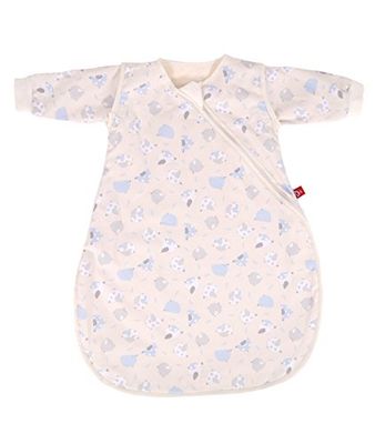 Kaiser Frida - Saco de Dormir (60 cm), Color Beige y Azul Claro