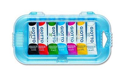 GIOTTO Extra Fine Paint - Boîte 7 tubes de gouache 10ml assortis