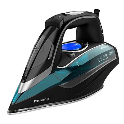 Cecotec Fast&Furious 6060 Ultra geanodiseerd stoomstrijkijzer, 3100 W, automatische waterpomp, automatische uitschakeling, continue stoom van 75 g/min, touch-sensor en LCD-scherm