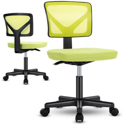 Sweetcrispy Schreibtisch-Stuhl Chaise de Bureau, Vert, Petit
