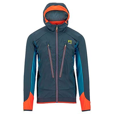 KARPOS 2511013-400 PIZ PALU' EVO JKT Giacca Uomo INDIA INK/BLUE JEWEL Taglia XS