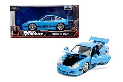 Jada Toys 253203080 - Fast & Furious Brian's Porsche 996 GT3 RS, 1:24, Speelgoedvoertuig
