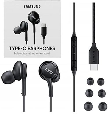 Samsung Casque USB Type-C EO-IC100, audio AKG, noir