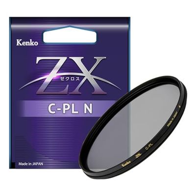 Kenko Filtro Polarizzatore ZX C-PL N φ82mm, bassissima riflessione superficiale 0.16-0.2%, Rivestimento Antistatico, Telaio Flottante, Made in Japan, 942826