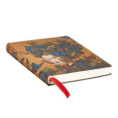 Paperblanks Agendas Flexis à Couverture Souple de 12 Mois 2022 Madame Butterfly | Horizontal | Mini (95 × 140 mm)