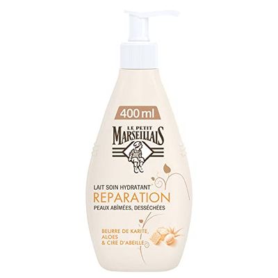 Le Petit Marseillais Leche Hidratante reparación de la piel dañada y desecadas 400 ml