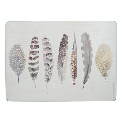 Creative Tops - Conjunto de 4 toalhas de mesa individuais, parte traseira de cortiça, design de vinhos premium, multicolor, Large Placemats
