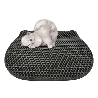 Diamentiq - Tappeto per lettiera per gatti nero EVA (1 pezzo) - Marca: Diamentiq - EAN: 5901443122937