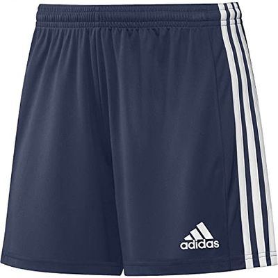 adidas Squadra 21 Shorts Donna, Team Navy Blue/White, XL