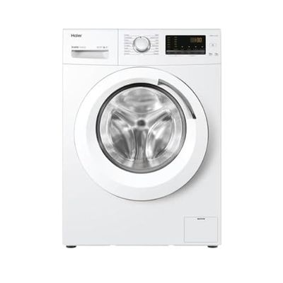 Lave-linge hublot HAIER HW80-B1239N-FR - 8 kg - Direct motion - 1200 trs/min - Vapeur - Classe A - Traitement anti-bactérien