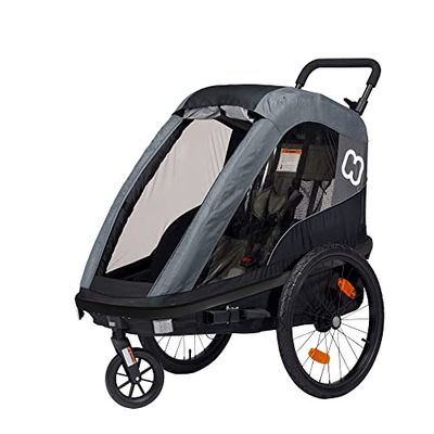 HAMAX Avenida One Child Bike Trailer: Blue Single