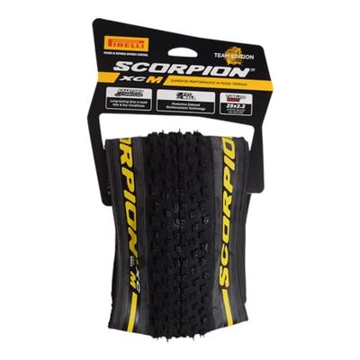 Pirelli Scorpion MTB M 29 x 2.2 Yellow, Adultos Unisex, Negro, ESTANDAR