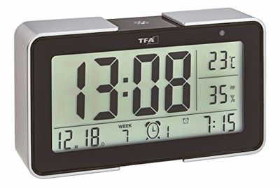TFA 60.2540 Melody rádio despertador com várias melodias (preto)