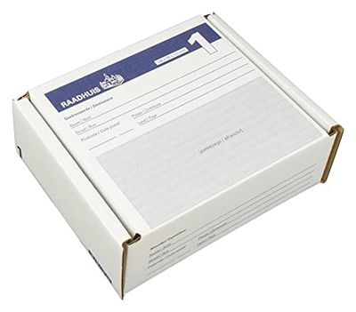 KartonProfis Raadhuis - Caja de cartón para envío, 145 x 131 x 56 mm, 5 unidades