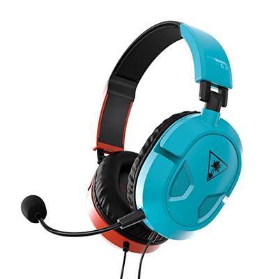 Turtle Beach Recon 50 azul/rojo Auriculares Gaming - PS4, PS5, Xbox SeriesX|S, Xbox One y PC