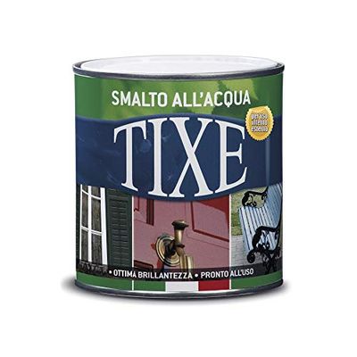TIXE Smalto all'Acqua – Finitura Lucida e Resistente per Legno e Metallo, OCRA 125 ML